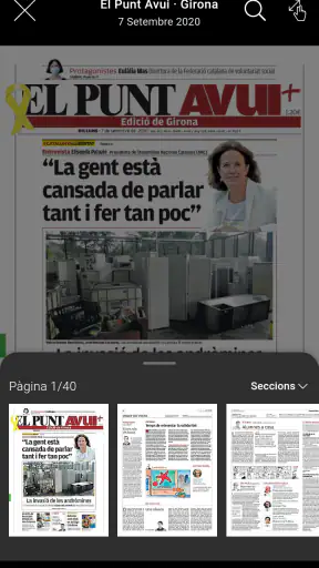 El Punt Avui screenshot