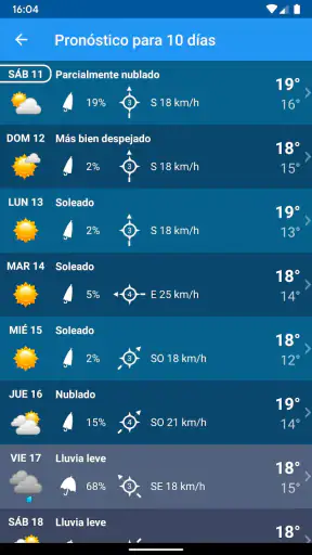 El Tiempo España XL PRO screenshot