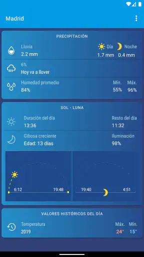 El Tiempo España XS PRO screenshot