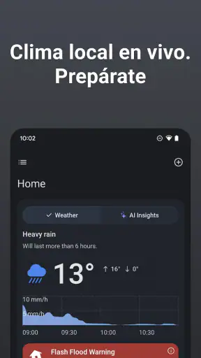 El tiempo Rain Viewer screenshot