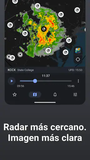 El tiempo Rain Viewer screenshot