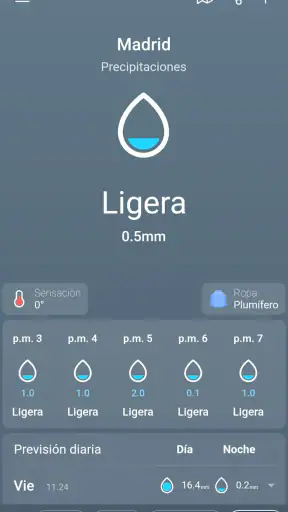 El Tiempo y Clima: Weather Sky screenshot