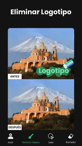 Eliminar Objetos de las Fotos screenshot