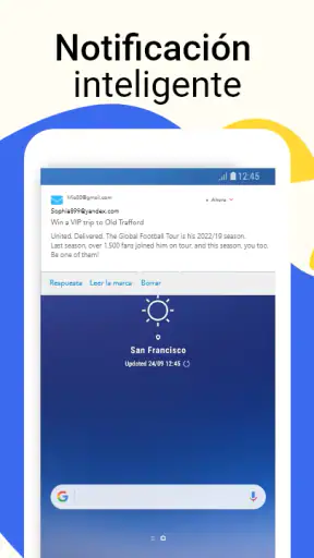 Email: rápido e inteligente screenshot