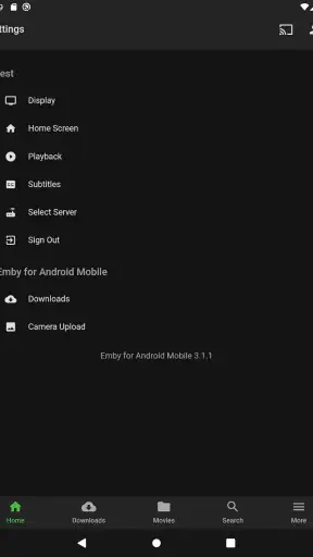Emby for Android screenshot