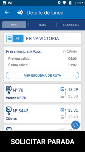 EMT Madrid screenshot