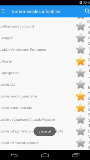 Enfermedades screenshot