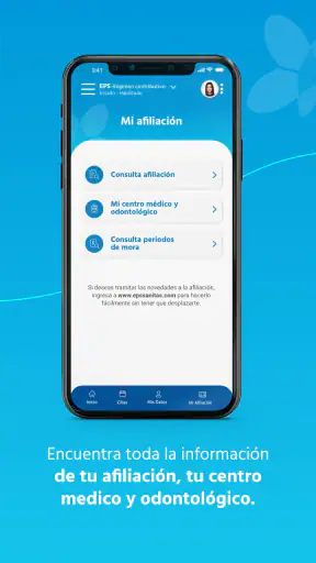 EPS Sanitas screenshot
