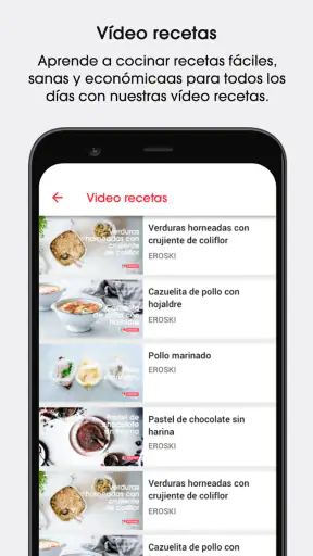EROSKI Supermercados screenshot