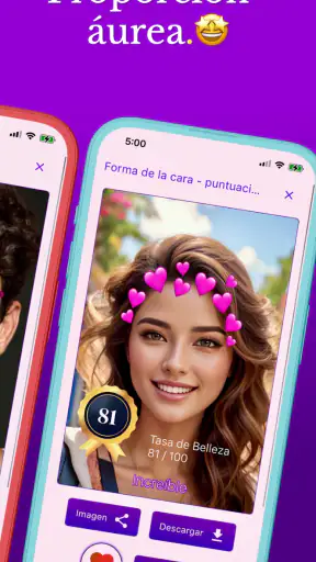 Escáner de belleza y forma screenshot