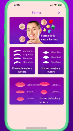 Escáner de belleza y forma screenshot