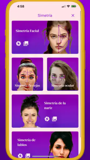 Escáner de belleza y forma screenshot