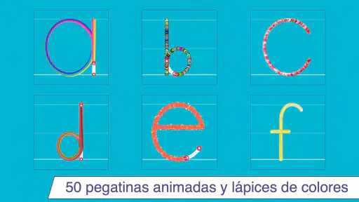Escribo en letras de imprenta screenshot