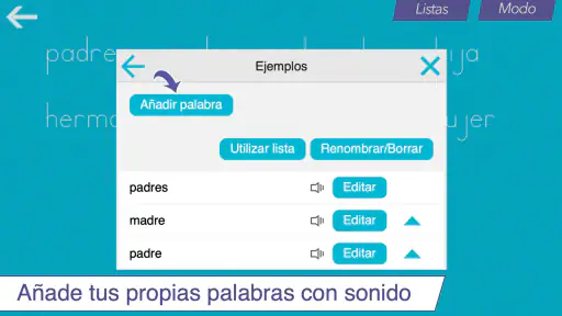 Escribo en letras de imprenta screenshot