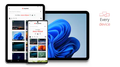 Escritorio remoto AnyDesk screenshot