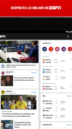 ESPN screenshot