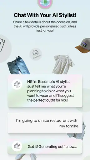 Essembl : AI Styling Assistant screenshot
