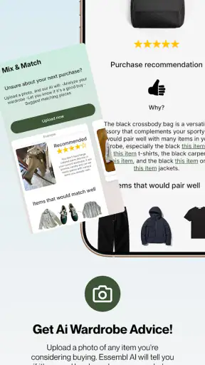 Essembl : AI Styling Assistant screenshot