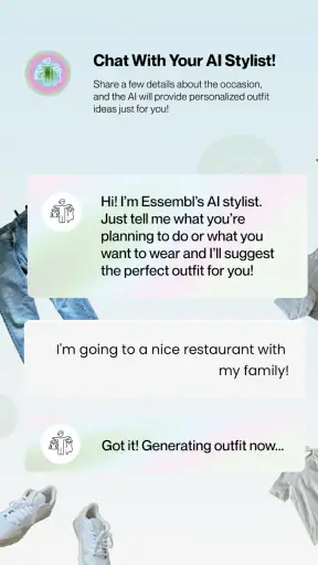 Essembl : AI Styling Assistant screenshot