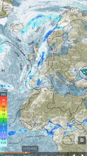 Estación meteorológica screenshot