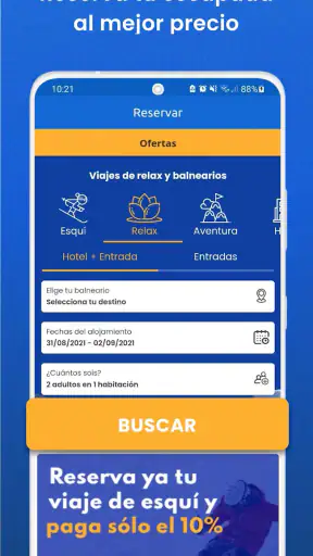 Estiber Viajes de Esquí screenshot