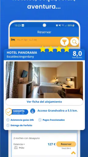 Estiber Viajes de Esquí screenshot