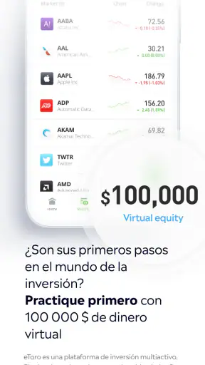 eToro: Trading e Inversión screenshot