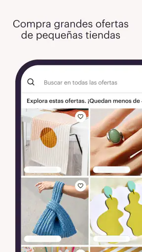 Etsy: manualidades y regalos screenshot