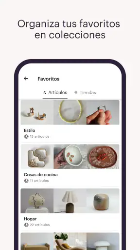 Etsy: manualidades y regalos screenshot