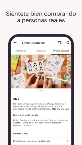 Etsy: manualidades y regalos screenshot