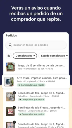 Etsy Seller: tu tienda screenshot