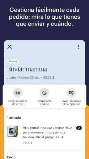 Etsy Seller: tu tienda screenshot