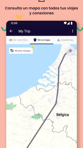 Eurail/Interrail Rail Planner screenshot