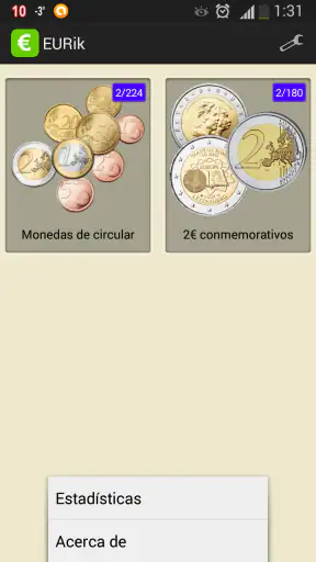 EURik: Euro monedas screenshot