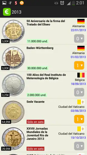 EURik: Euro monedas screenshot
