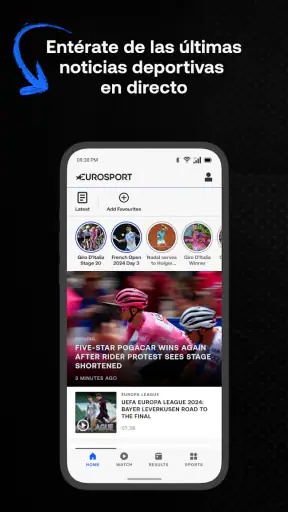 Eurosport: actualidad en vivo screenshot