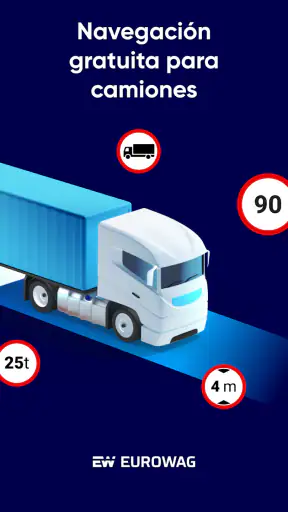 Eurowag Navigation - Truck GPS screenshot