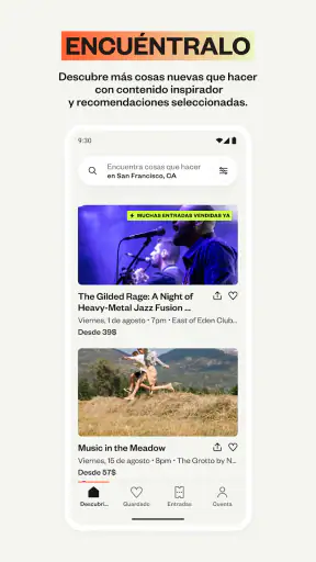 Eventbrite App screenshot