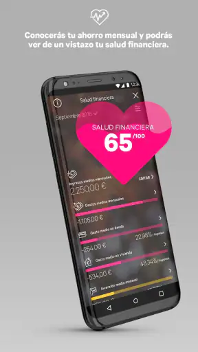 EVO Banco móvil screenshot