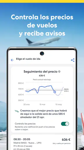 Expedia: viaje, hotel, vuelo screenshot