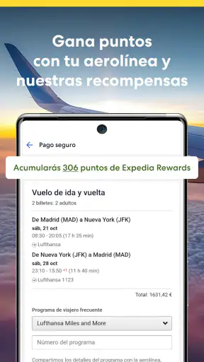 Expedia: viaje, hotel, vuelo screenshot