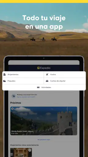 Expedia: viaje, hotel, vuelo screenshot