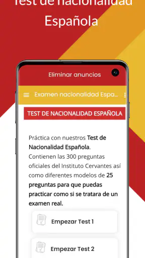Extranjería App screenshot