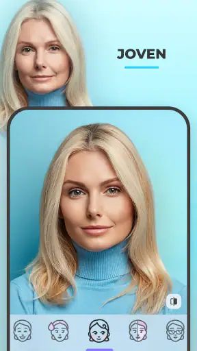 FaceApp: Editor facial screenshot