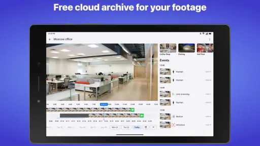 Faceter – Home security camera screenshot