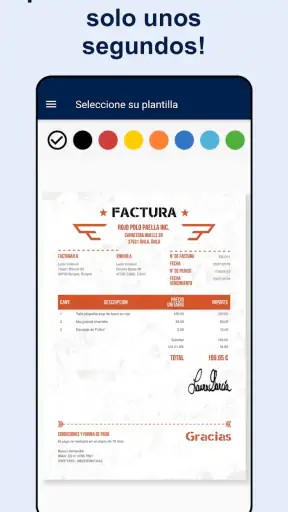 Factura App: Cree su factura screenshot