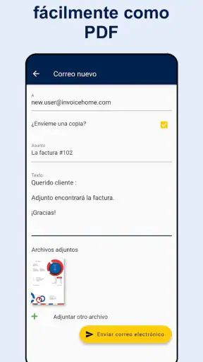 Factura App: Cree su factura screenshot