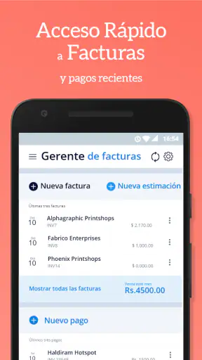 Factura Sencilla screenshot