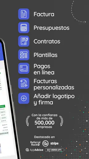 Facturas Fácil screenshot