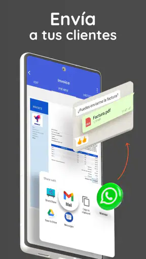 Facturas Fácil screenshot